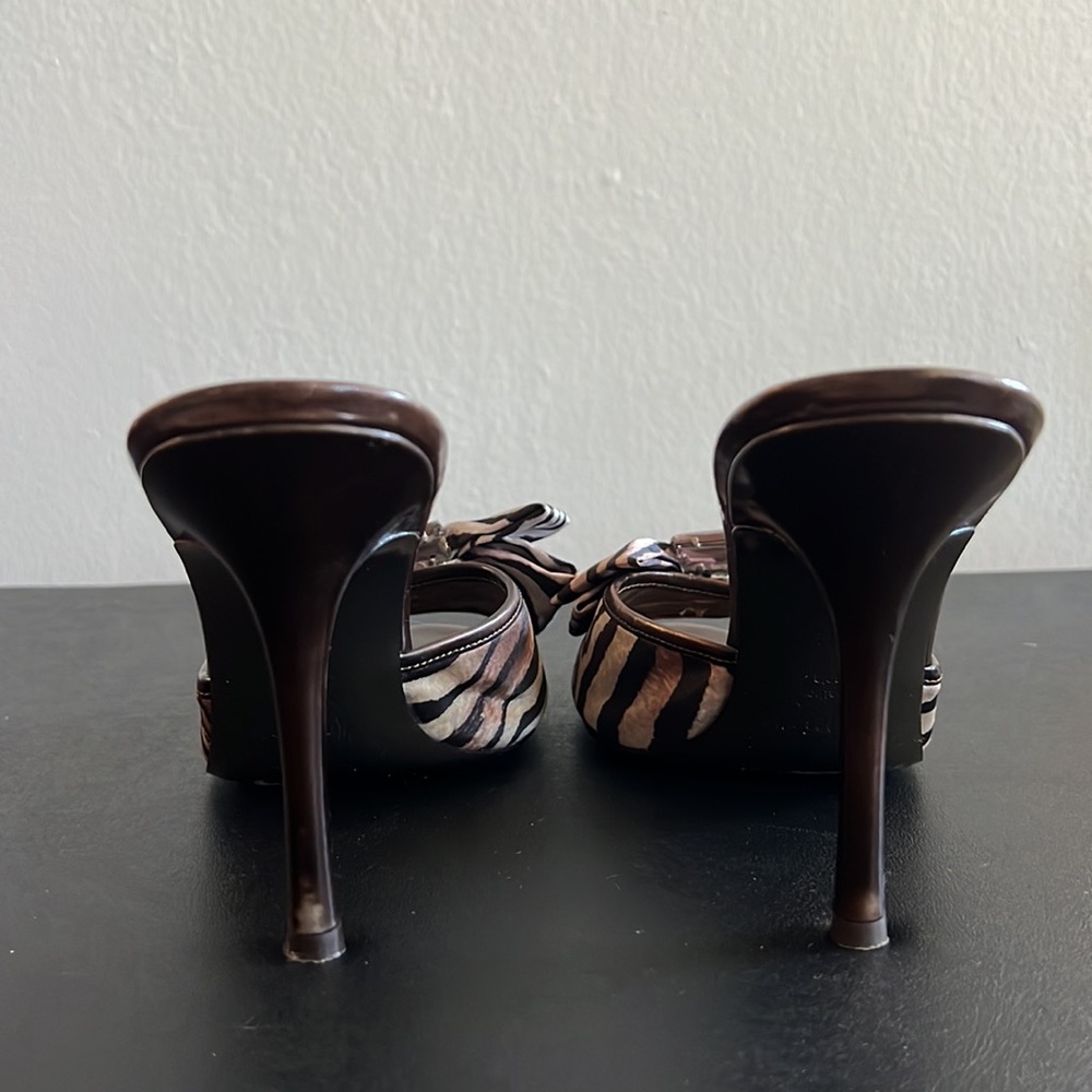MARCIANO PM DELLIA Stilettos Size 7 silk bow - Picture 11 of 14